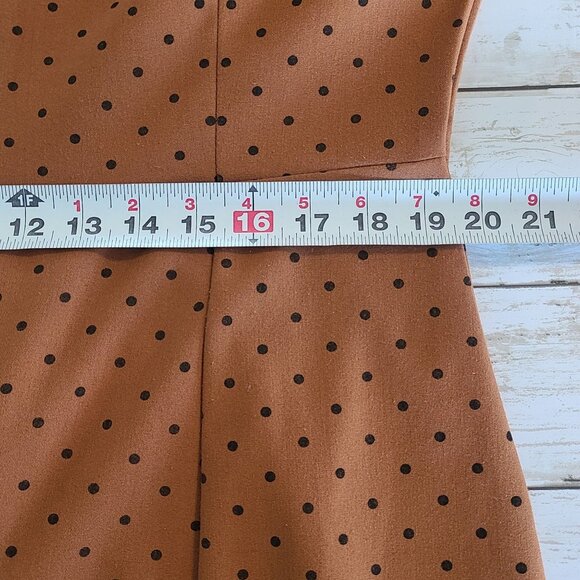 Bettie Page Tatyana Midi Dress Curvy Girl Retro Polka Dot Trad Plus Size 4XL - Picture 6 of 10